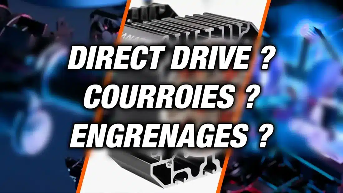 direct drive courroies engrenages