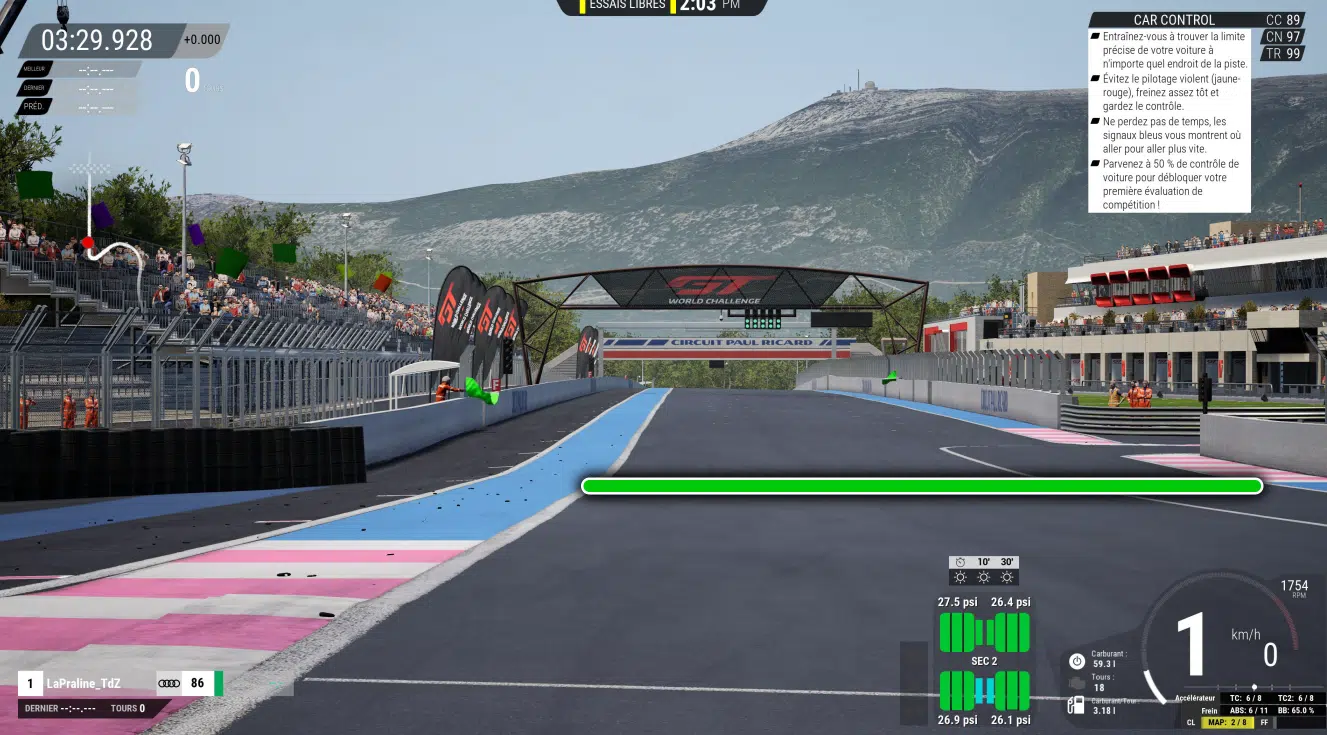 fov réglé à 10° dans ACC
