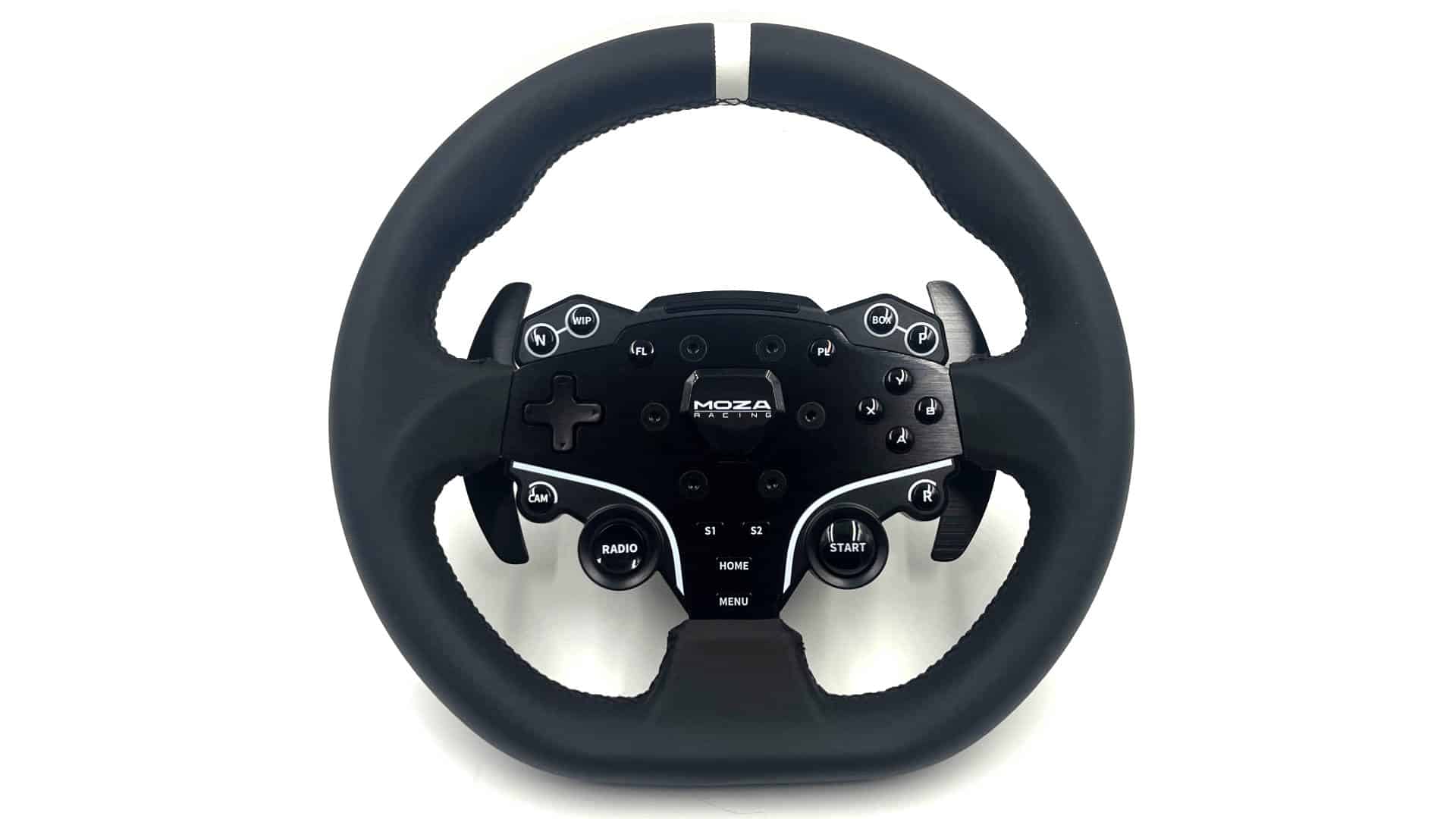 Le volant ES Steering Wheel du bundle Moza R5