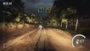 Dans Dirt Rally 2.0, chaque participant dégrade un peu plus le revêtement ...