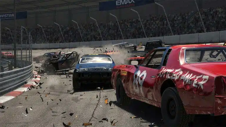 Jouer à Wreckfest au volant