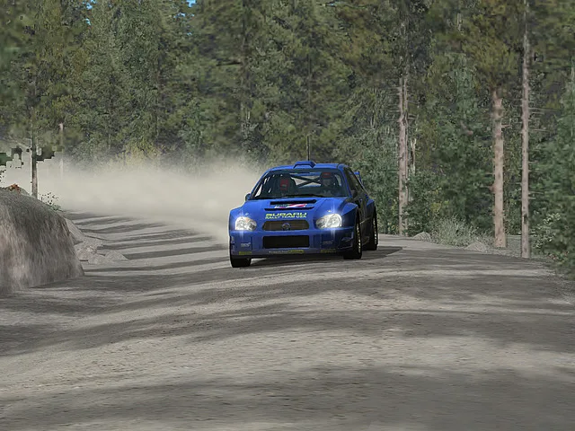 Richard Burns Rally sur l'asphalte