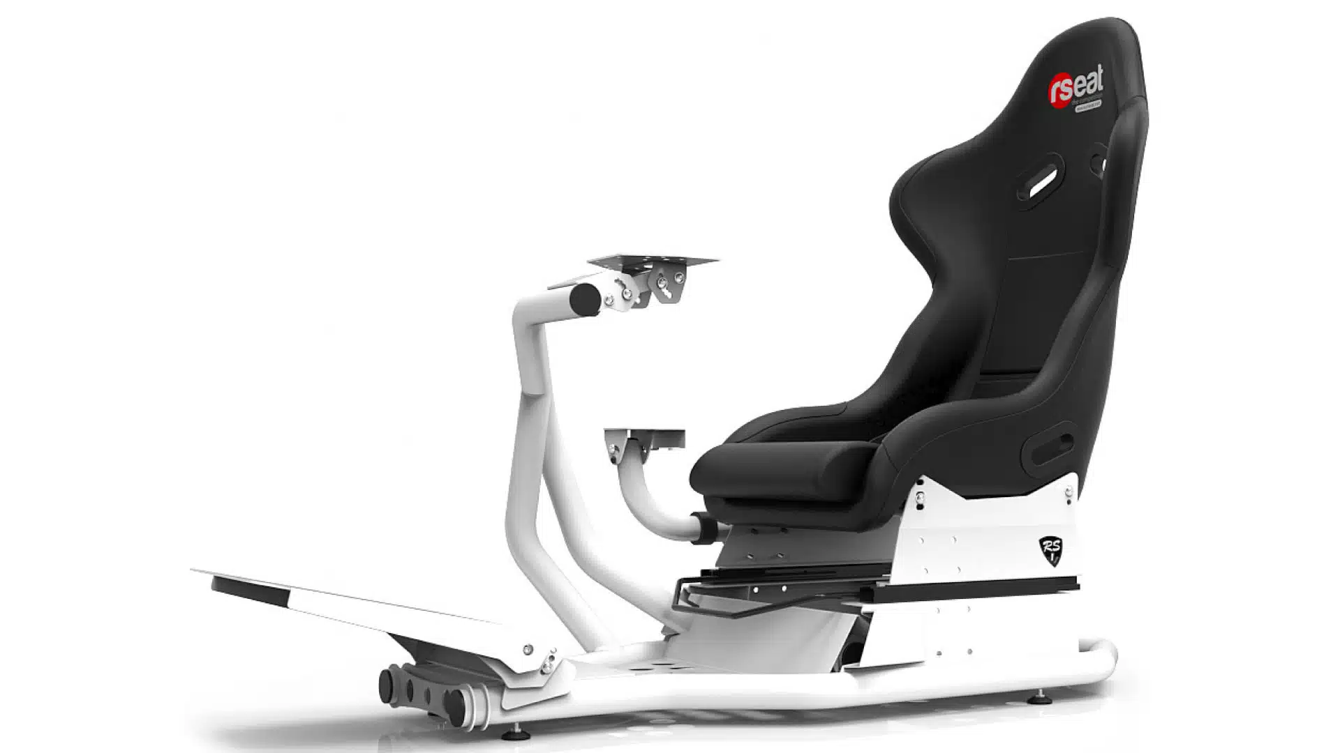 Le cockpit RS1 blanc avec siège noir