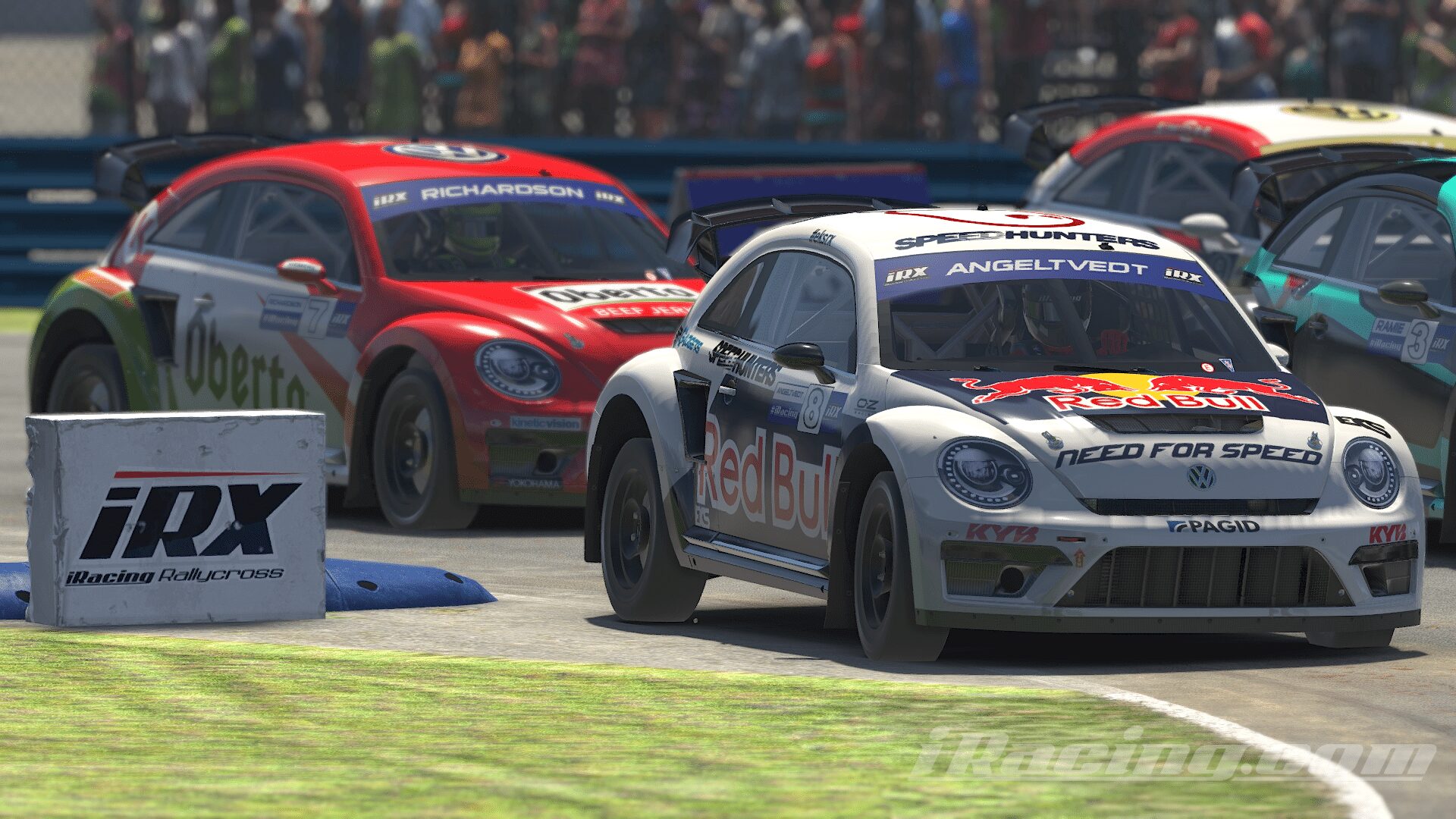 Les VW Beetle disponibles gratuitement en rallycross sur iracing