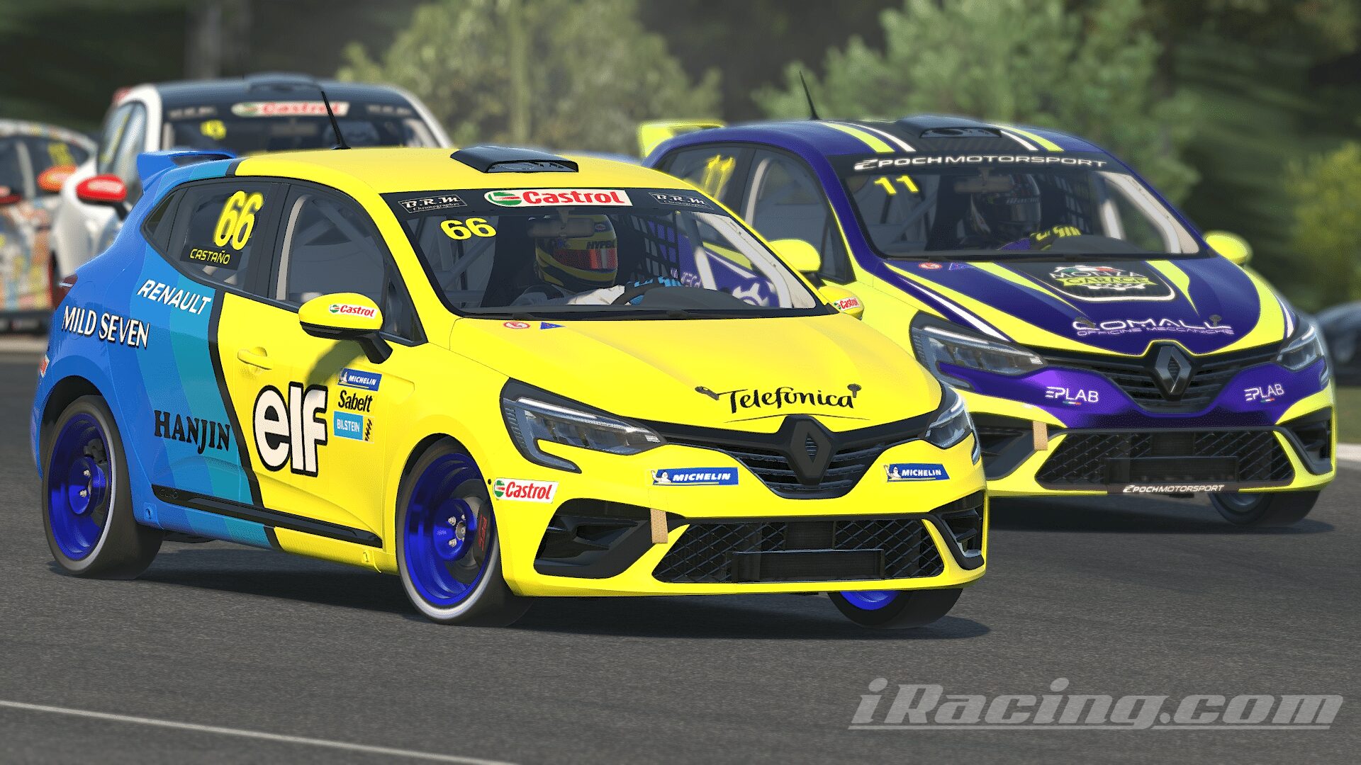 2350 Des Clio Cup s'affrontent dans iRacing