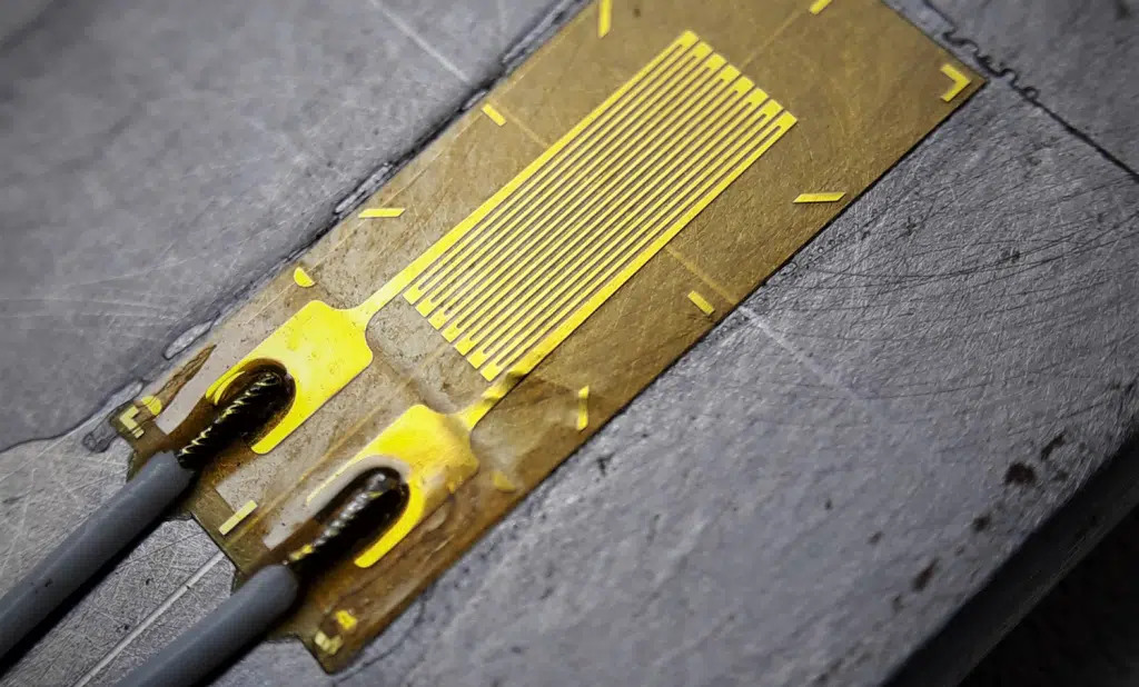 jauge de contrainte d'un load cell