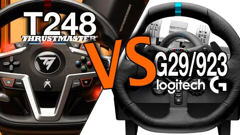 volant T248 vs volant G29 G920 G923