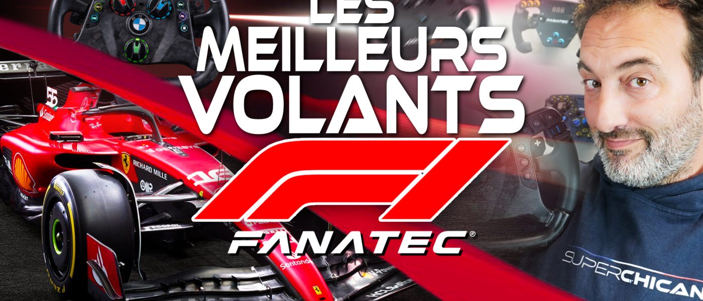 Les meilleurs volants F1 de Fanatec