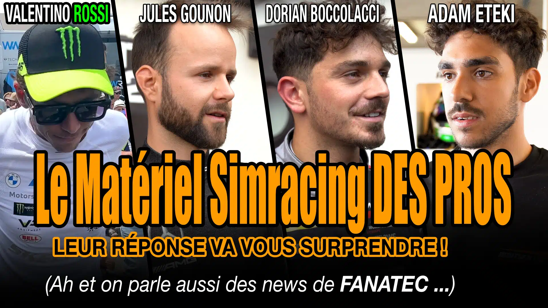 Materiel simracing pro Fanatec GT World Challenge