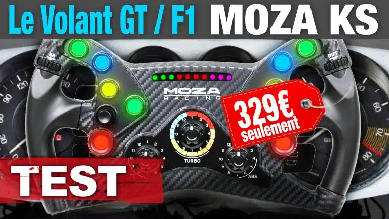 Test volant Moza KS