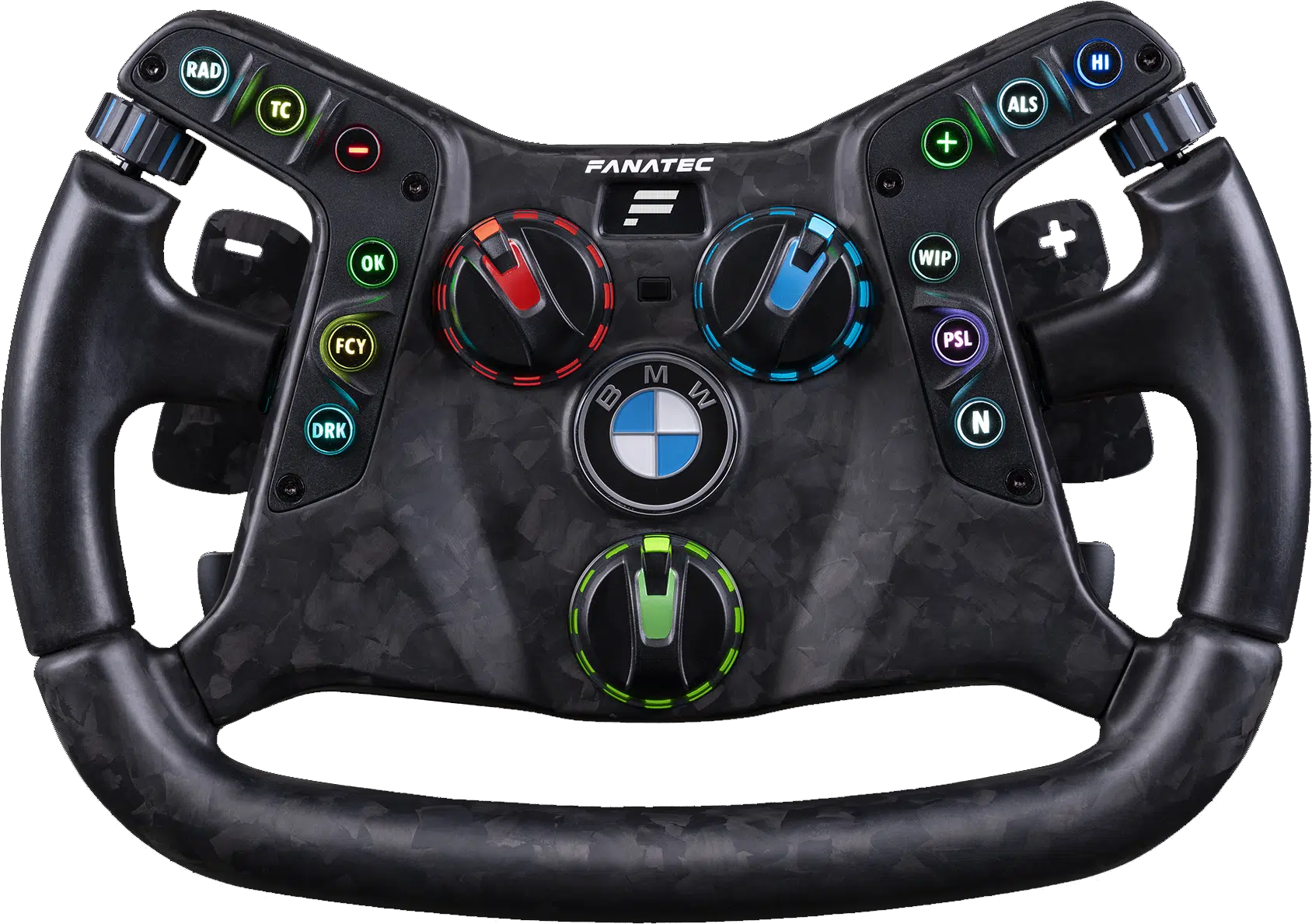 Volant Fanatec Podium Steering Wheel BMW M4 GT3 en carbone