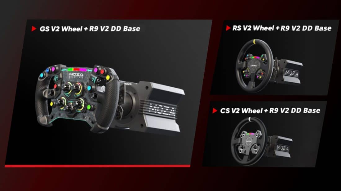 bundle Moza R9 V2