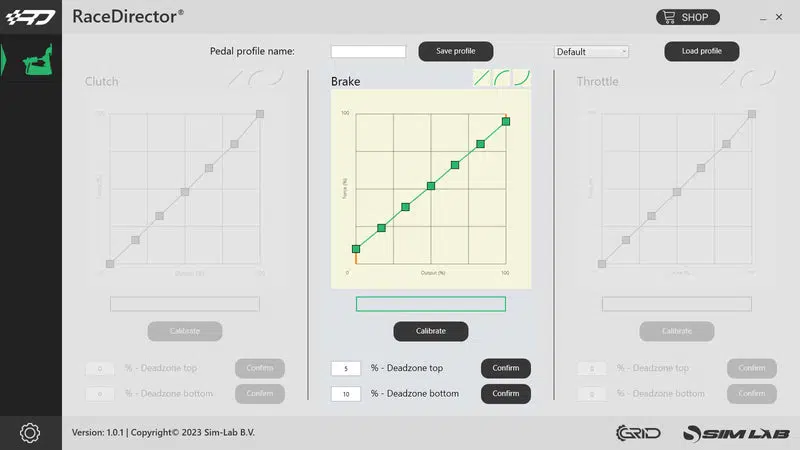 test sim-lab xp1 : RaceDirector