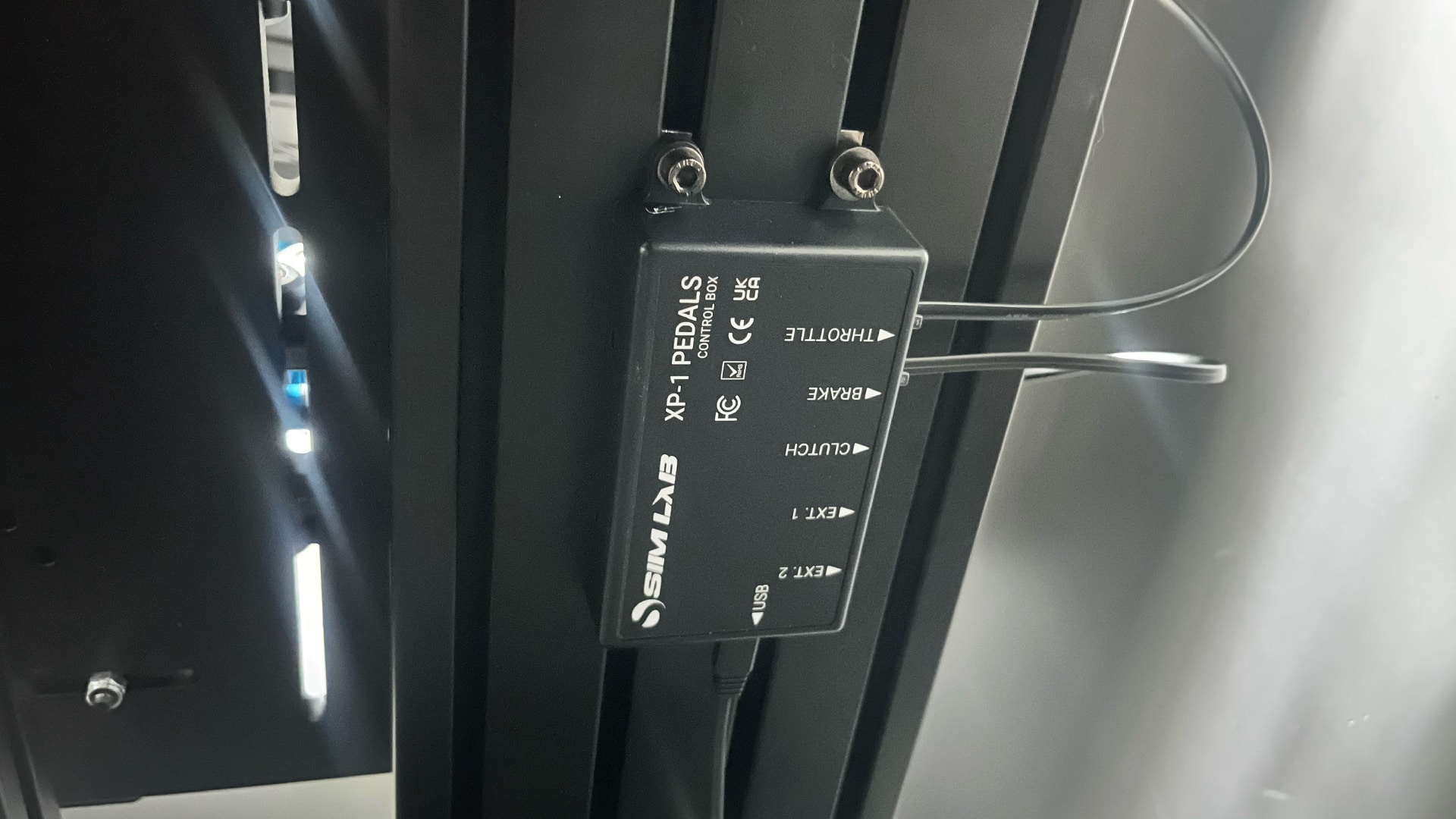 test sim-lab xp1 : la control box