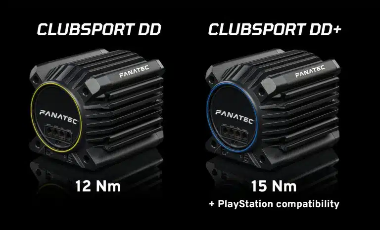 Fanatec ClubSport DD ou DD+ : Quelle base choisir ?