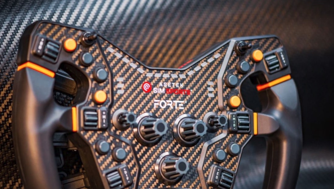 Volant Asetek SimSports