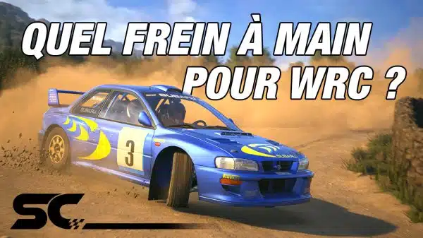 Quel frein à main simracing pour jouer à EA WRC ?
