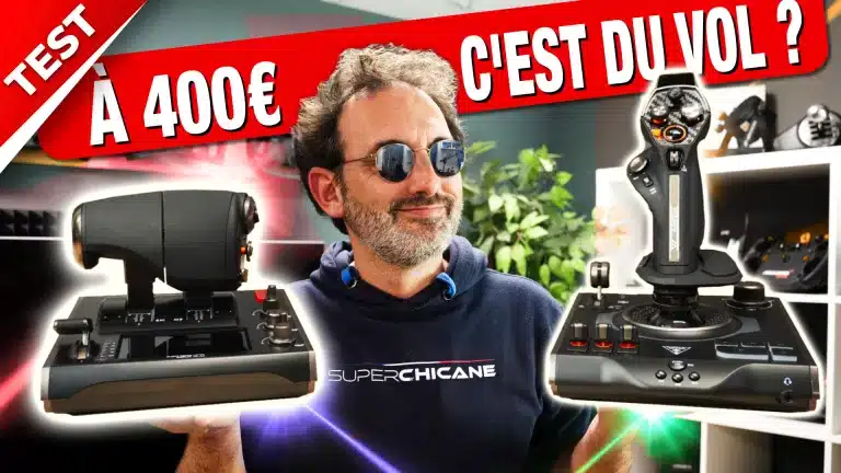 Test VelocityOne FlightDeck : Thrustmaster et Logitech en ligne de mire