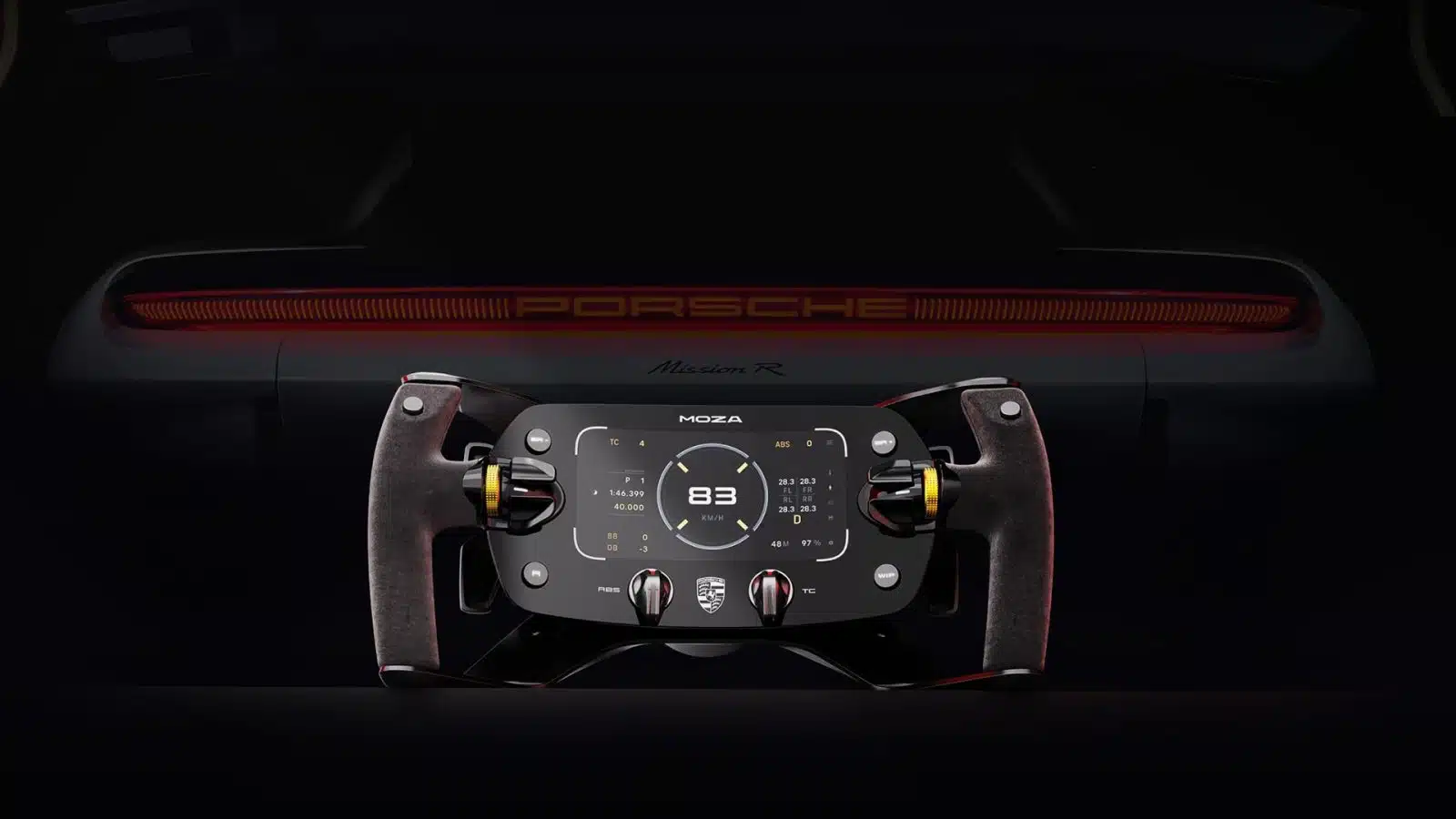 Moza Racing Porsche volant Gamescom