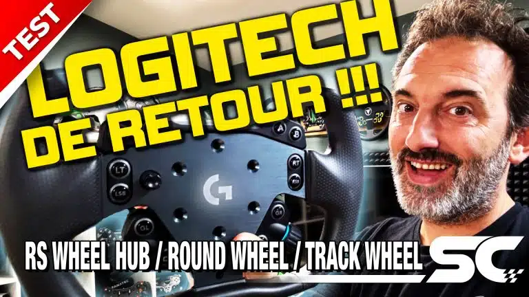 Test du Logitech RS Wheel HUB, RS Round et RS Track