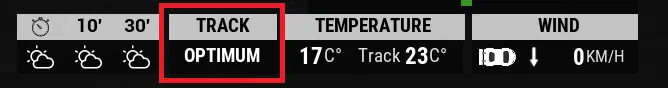 Les conditions de piste dans Assetto Corsa Competizione