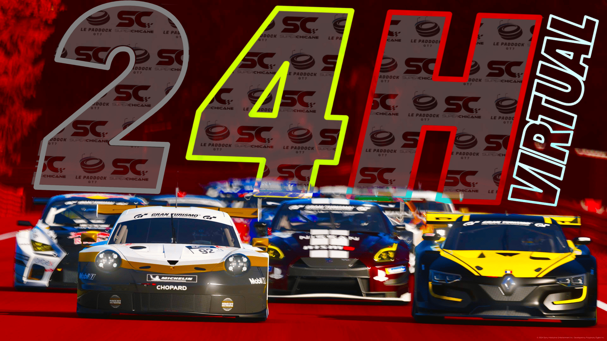 24h Spa GT7 Paddock Superchicane