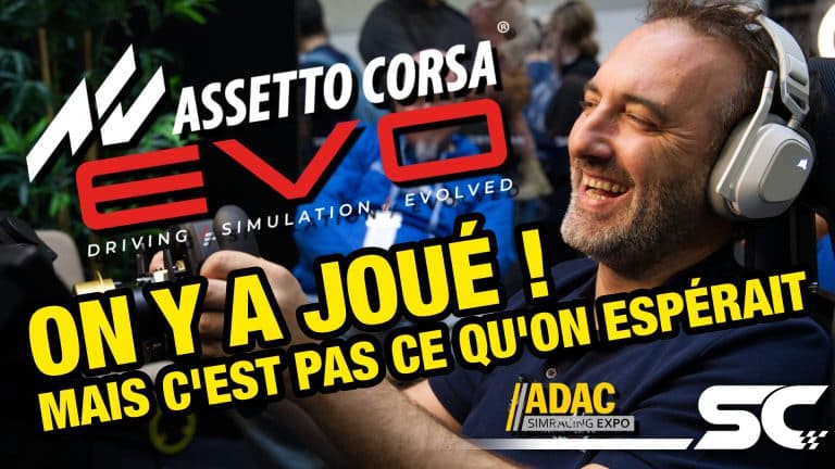 ADAC 2024 : on a pu jouer à Assetto Corsa EVO