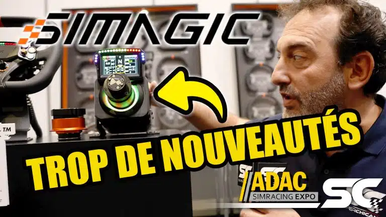 Simagic sort l'artillerie lourde à l'ADAC 2024