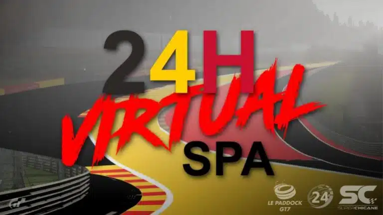 24h de Spa sur GT7 : la première collaboration Paddock et Superchicane !
