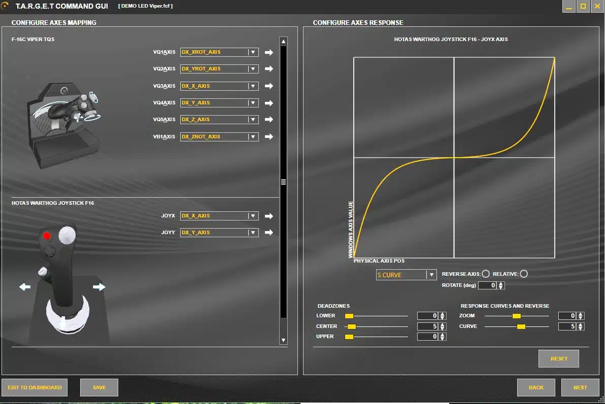 Test HOTAS Warthog