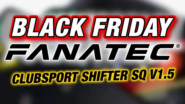 Black Friday Fanatec : ClubSport Shifter SQ V1.5