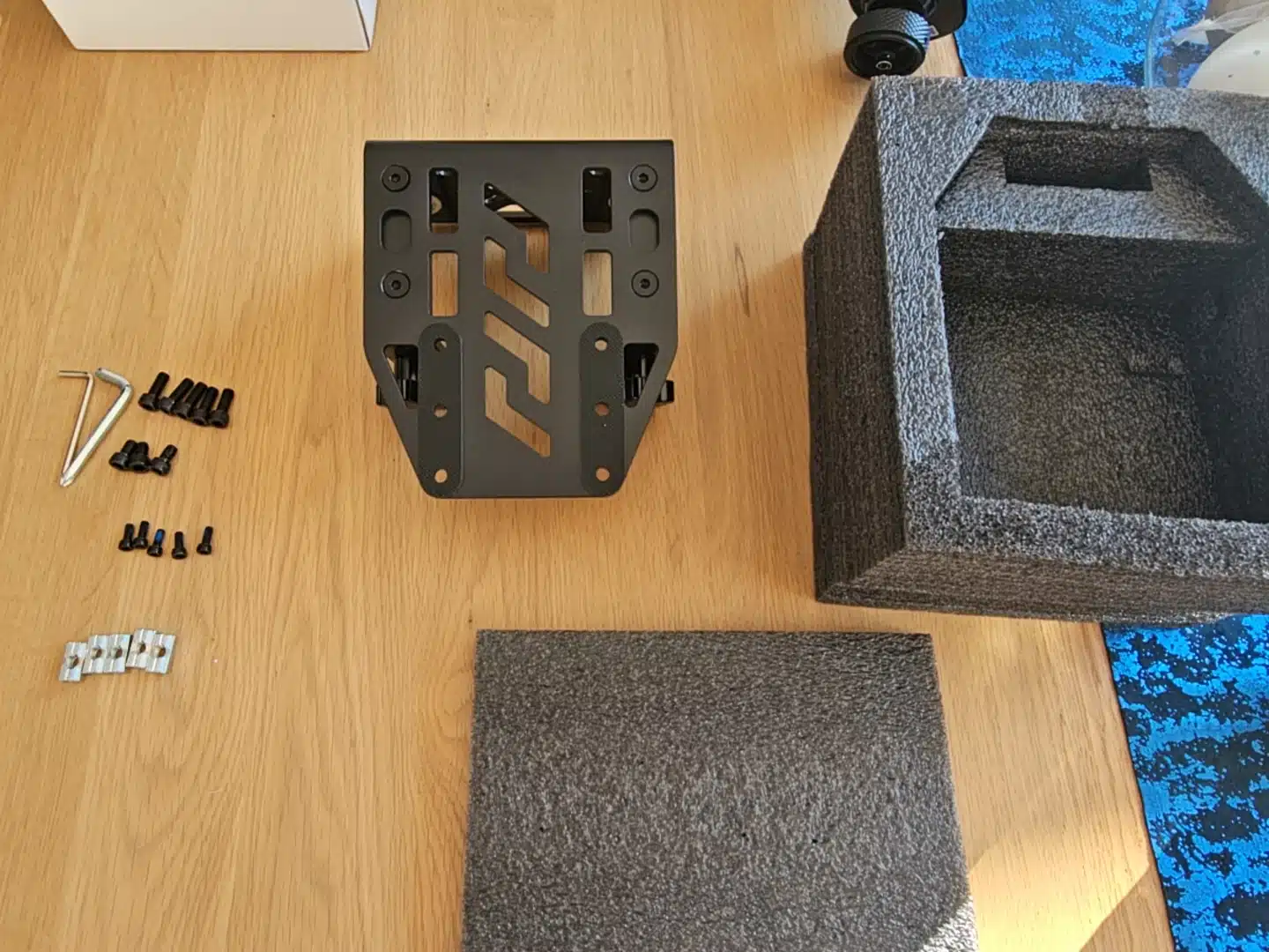 Test Moza Flight base Clamp