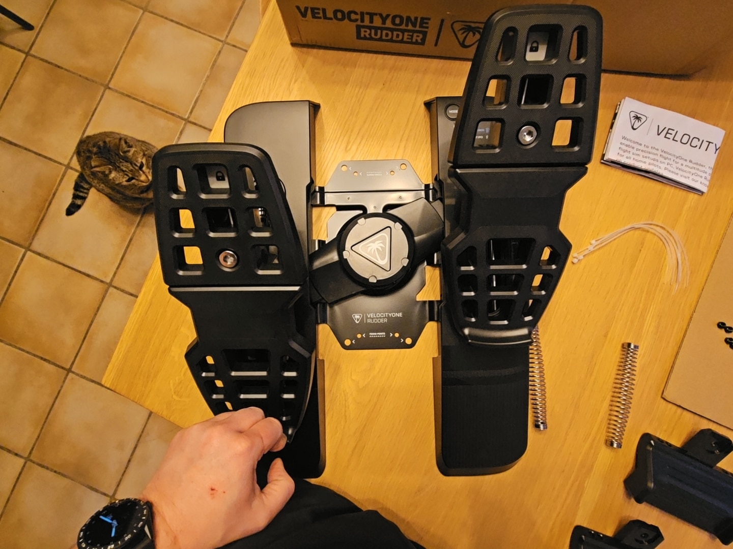 test VelocityOne Rudder