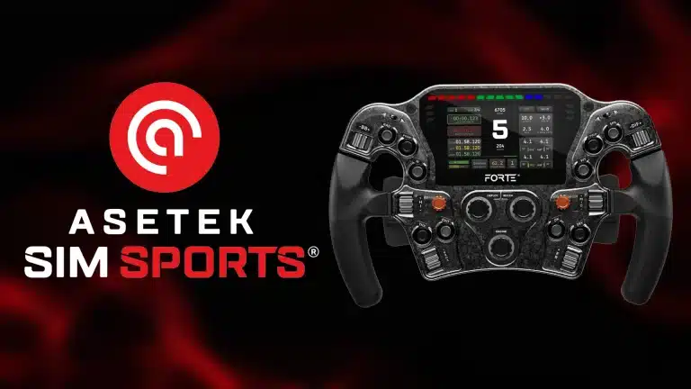 Le nouveau volant Asetek Forte Formula Pro en précommande