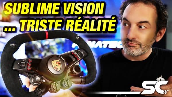 Fanatec CSL Elite Steering Wheel Porsche Vision GT