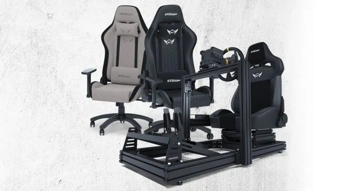 GT Omega célèbre la Fête des Pères : promos sur cockpits, sièges et wheel stands