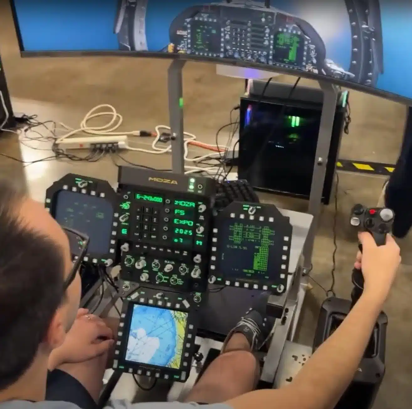 Flight Sim Expo 2025 Moza