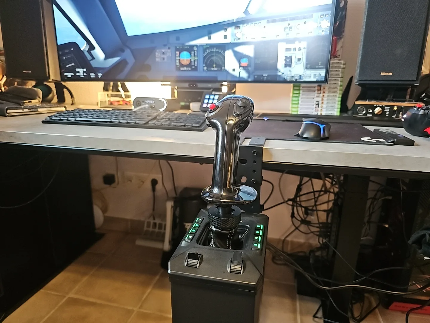 Moza AB6 Flight Simulator