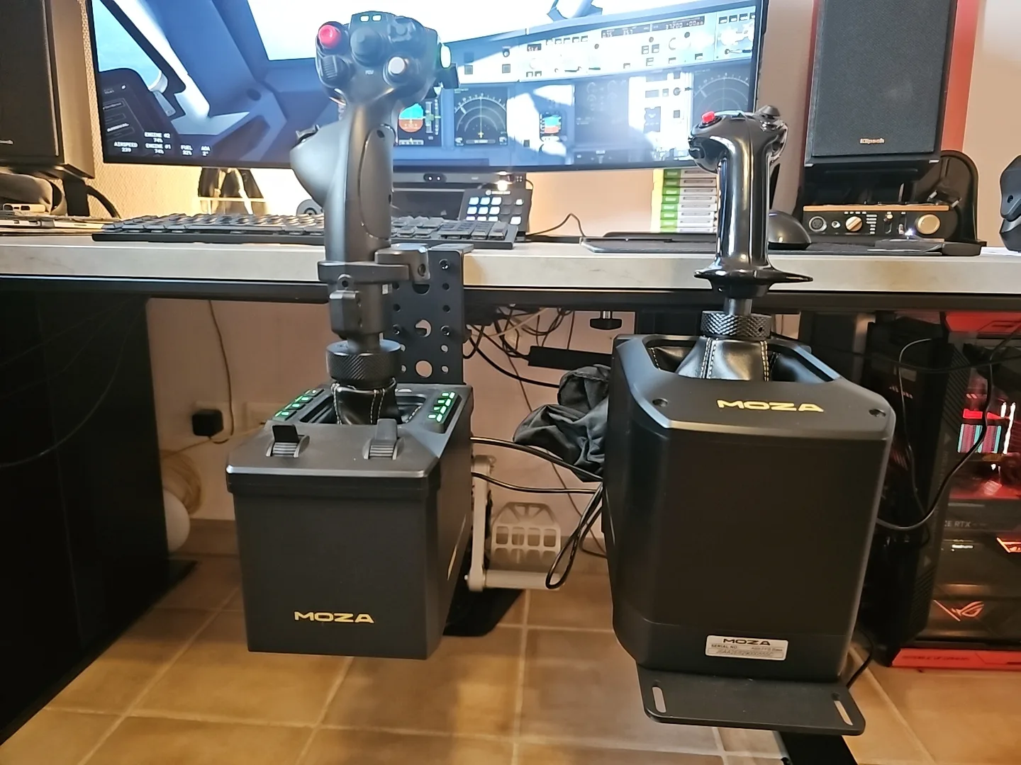 Moza AB6 Flight Simulator