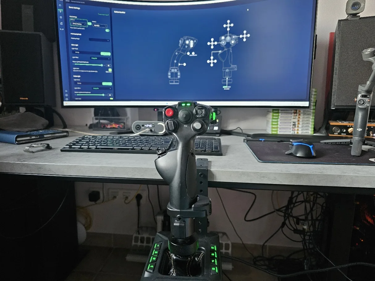 Moza AB6 Flight Simulator