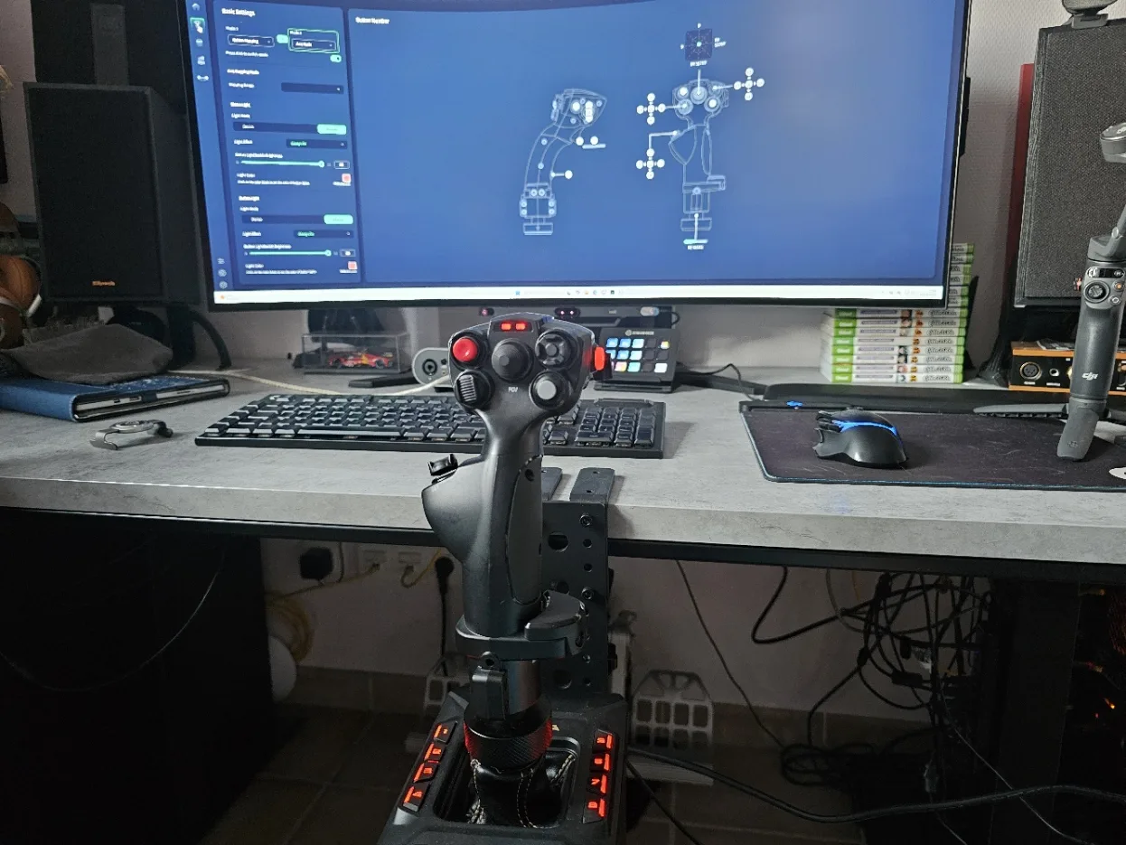 Moza AB6 Flight Simulator