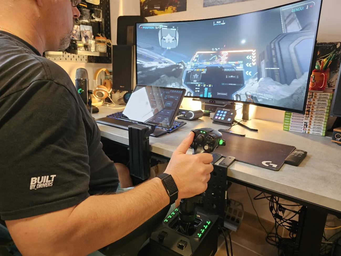 Moza AB6 Flight Simulator