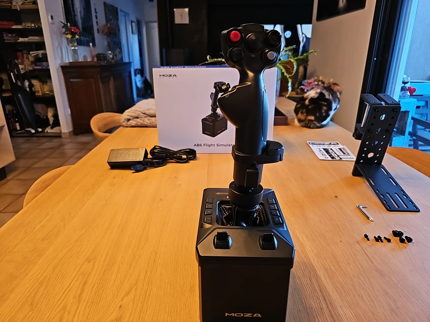 Moza AB6 Flight Simulator