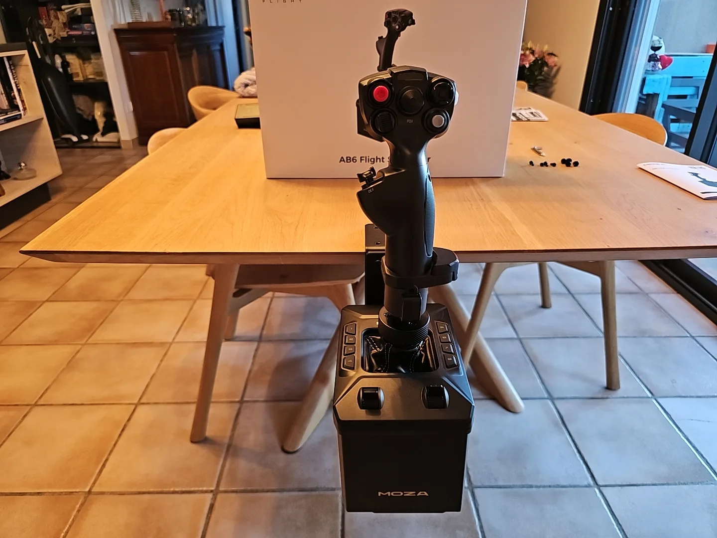 Moza AB6 Flight Simulator
