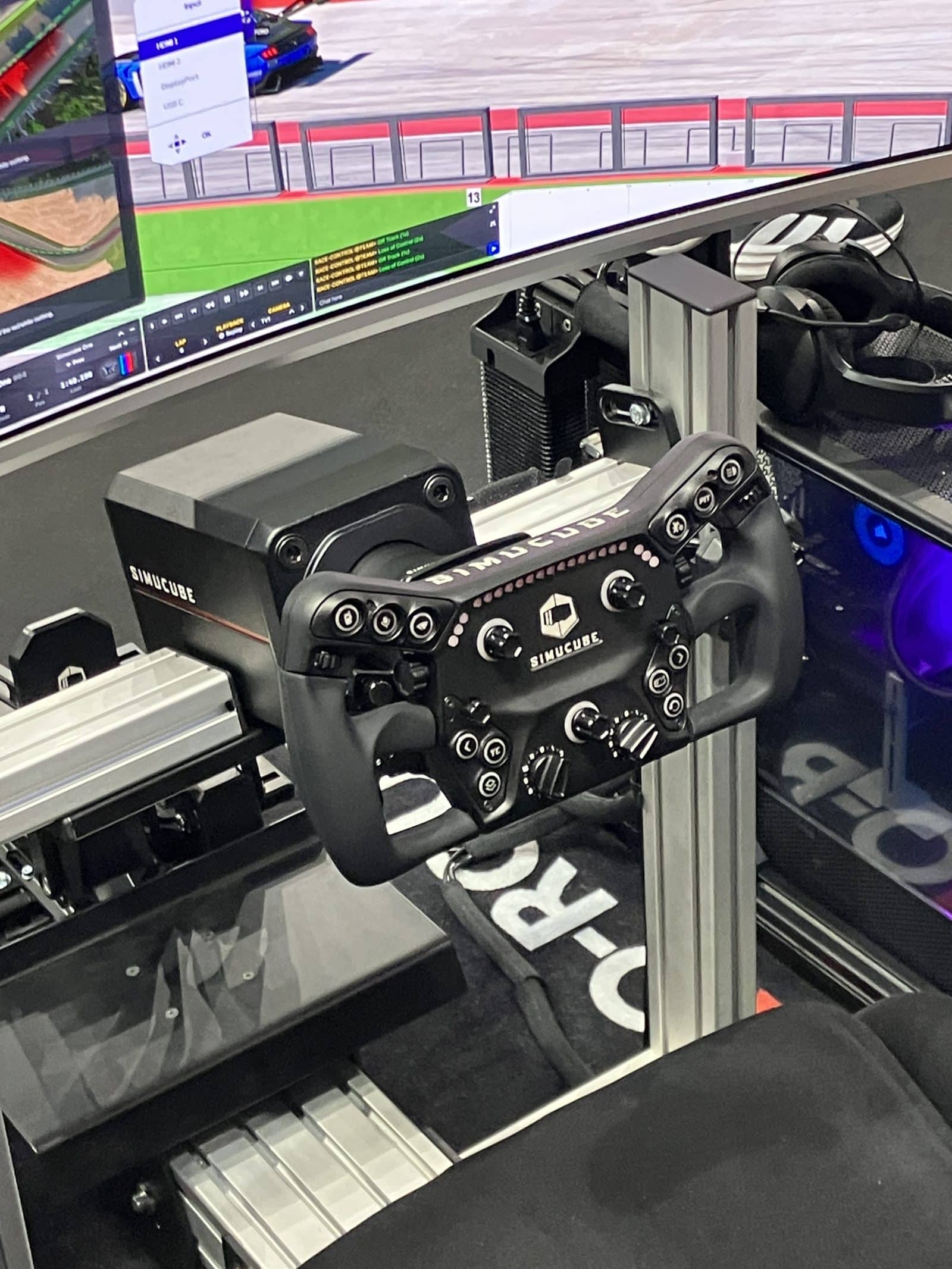 Simucube Racing Rig Simucube 3 à la simracing Expo : on a pu voir (et toucher) la nouvelle ...