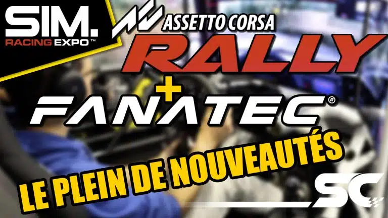 simracing Expo : Fanatec frappe fort avec sa gamme Podium, Kunos annonce Assetto Corsa Rally