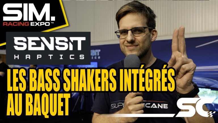 simracing Expo 2025 : Sensit Haptics, des coussins qui vibrent !