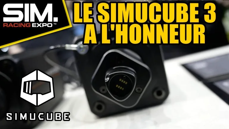 Simucube 3 à la simracing Expo : on a pu voir (et toucher) la nouvelle gamme