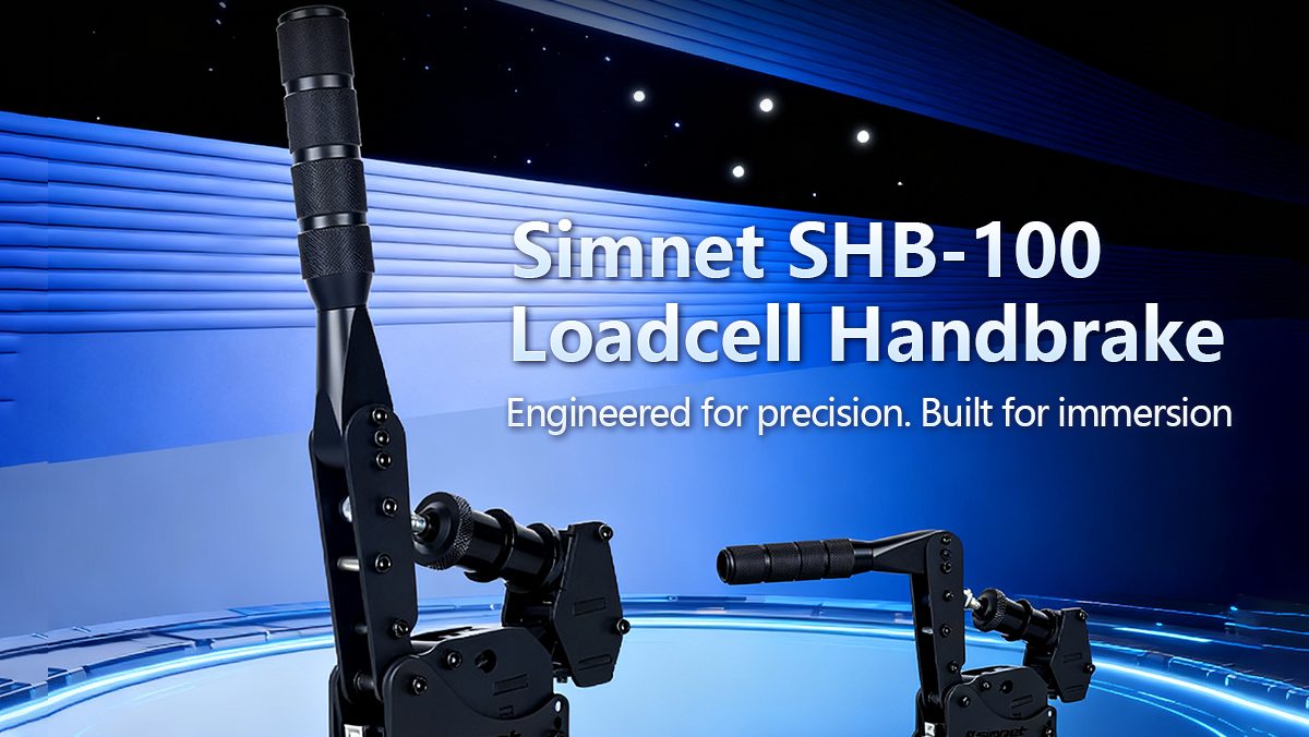 Simnet lance un frein à main load cell, le SHB-100 !