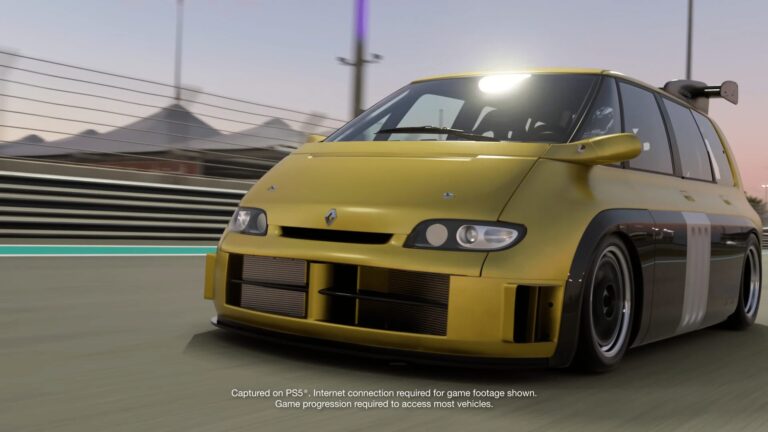 Gran Turismo 7 montre l'Espace F1 dévorer l'asphalte du Yas Marina Circuit